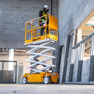 CE認証ディーゼルシザーリフト